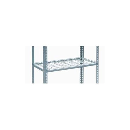 Global Equipment Additional Shelf Level Boltless Wire Deck 48"W x 24"L - Gray 601937B